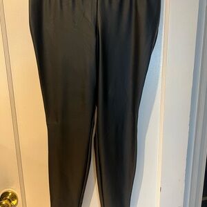 Torrid Black Faux Leather Leggings